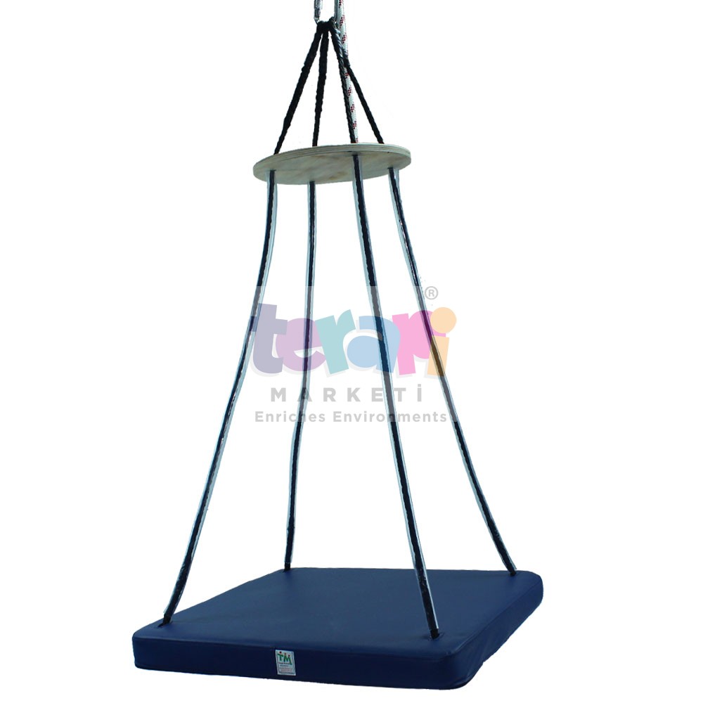 Padded-Platform-delux-1 Sünger Kaplı Kare Platform Salıncak - Görsel 1
