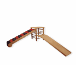 4 Taraflı Tırmanma Kuleli Roller Slide Set